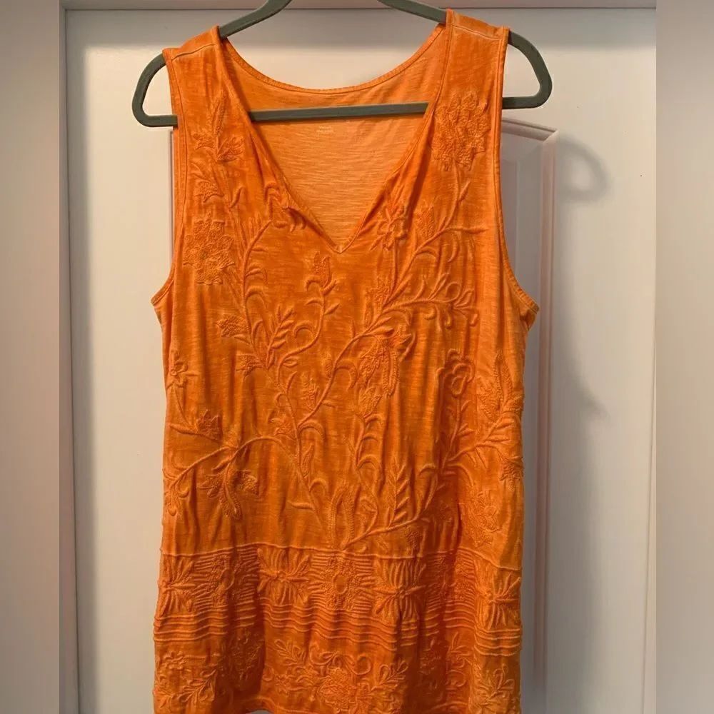 Soft Surroundings Women’s Tank Top Cottagecore Size Medium